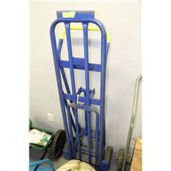 CONVERTIBLE 2 WHEEL DOLLY & 4 WHEEL CART