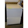 Image 1 : WHITE 2-DRAWER NIGHT STAND