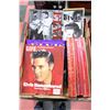 Image 1 : FLAT OF ELVIS TINS AND BOOKS