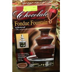 CHOCOLATE FONDUE FOUNTAIN
