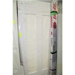 TWO DOORS WITH 1 SET OF JAMBS