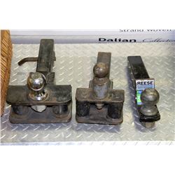 SET OF 3 ASSORTED HITCHES