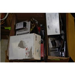 2 BOXES OF ASSORTED LED LIGHTS AND MORE FOR