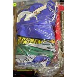 FLAT WITH NYLON CANADA  AND ALBERTA FLAGS 3'X6'