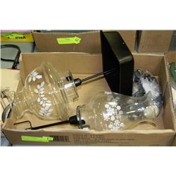 FLAT OF OUTDOOR CANDLE LANTERNS