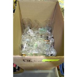 BOX OF RARE CRYSTAL GLASSES