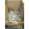 Image 1 : BOX OF RARE CRYSTAL GLASSES