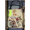 Image 1 : HENRY HOT WHEELS MOTORCYCLE PIN UP GIRL HAND BAG
