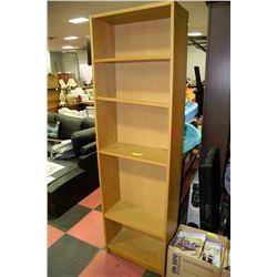 OAK SHELF 24"X11"X7'H