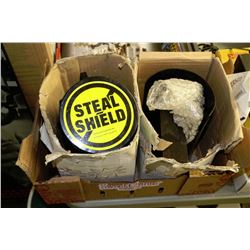 LOT OF 2 NEW STEALTH SHIELD TRAILER LOCKS