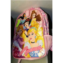 PRINCESS BACKPACK WITH BOOKS INSIDE