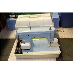 VINTAGE "WHITE" PORTABLE SEWING