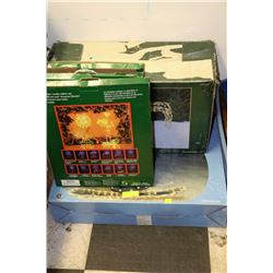 BUNDLE OF CHRISTMAS DISPLAYS INCLUDING SNOWMAN,