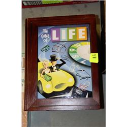 GAME OF LIFE BOARD GAME TRAVEL SIZE
