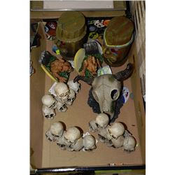 FLAT WITH BRAND NEW ASSORTED AQUARIUM DECOR