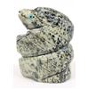 Image 2 : Zuni Hand Carved Serpentine Snake Fetish