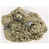 Image 2 : Fool's Gold Specimen with Miniature Pewter Miner