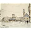 Image 2 : Vintage German Hand Colored Print by W. Andreas