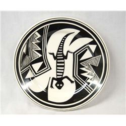 Anasazi-Traders Mimbres Lizard Decorative Plate