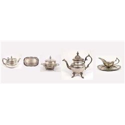 Collection of Silver Plate Items