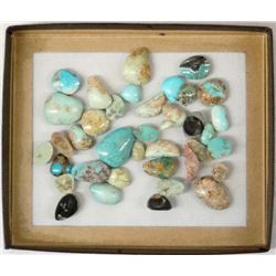 Collection of Turquoise Cabochons
