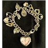 Image 1 : Brighton Breast Cancer Ribbon Charm Bracelet/Watch
