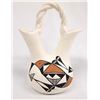 Image 2 : Acoma Traditional Wedding Pottery Vase by Sanchez