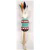 Image 2 : Native American Hopi Hand Painted Gourd Rattle