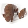 Image 2 : Carved Ironwood Buffaloes