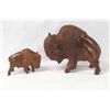 Image 3 : Carved Ironwood Buffaloes