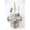 Image 2 : Antique Glass Condiment Tray, Complete Set