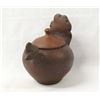Image 2 : Chilean Pomaireware Chicken Lidded Pottery Jar