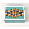 Image 2 : Hand Beaded Lidded Box by Kathy Kills Thunder