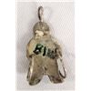 Image 2 : Zuni Sterling Silver Inlay Hoop Dancer Pendant