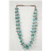 Image 1 : Navajo Old Pawn Double Strand Turquoise Necklace