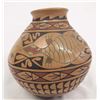 Image 1 : Mexican Mata Ortiz Polychrome Turtle and Fish Jar