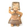 Image 2 : Pair of Mexican Mayan Pottery Statues