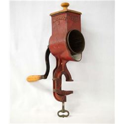 Antique Victoria I Cast Iron Manual Grinder Mill