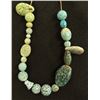 Image 1 : Collection of Fred Harvey Glass Turquoise Beads