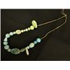 Image 2 : Collection of Fred Harvey Glass Turquoise Beads