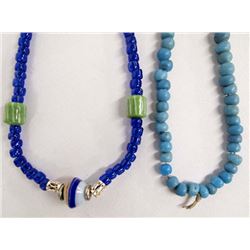 2 Trade Bead Necklaces