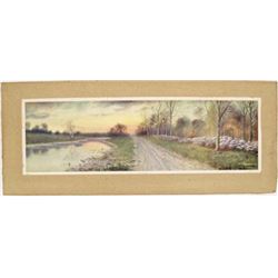 Antique George Howell Gay (1958-1931) Print