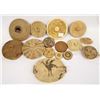 Image 1 : Collection of Native American Basketry Lids
