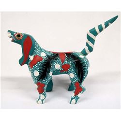 Mexican Oaxacan Alebrije Dog by C. M. Ortega