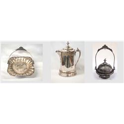 Collection of Silver Plate Items