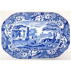 Vintage Spode's Blue Italian Serving Plate