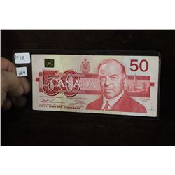 1988 Canadian Fifty Dollar Bill