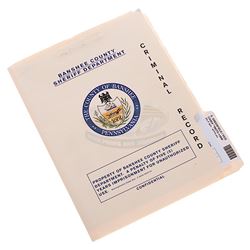 Banshee (TV) - Banshee County Sheriff Dept. Criminal Record File - 19589