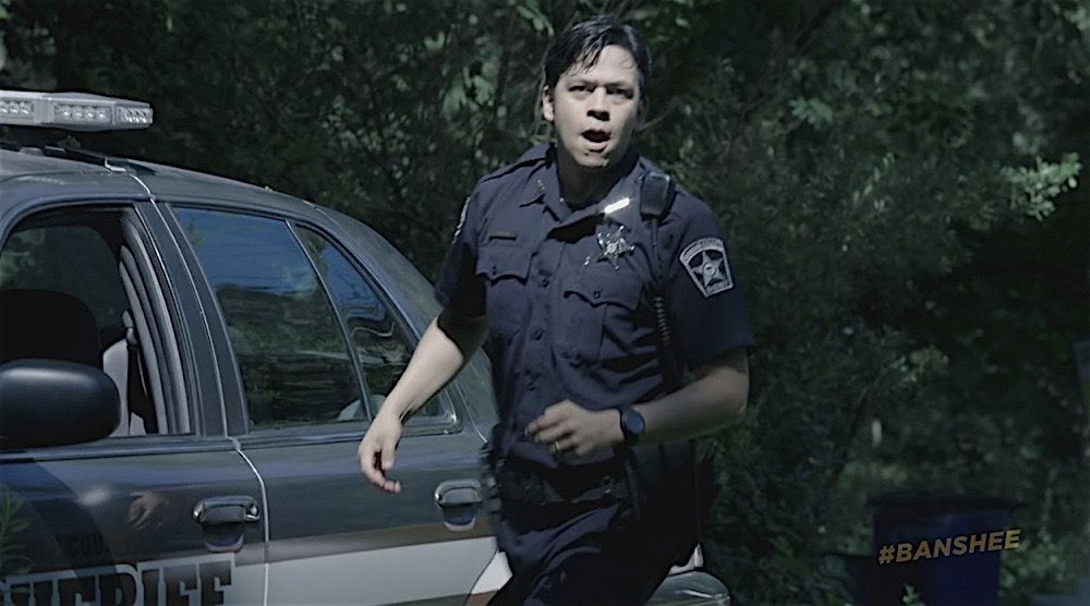 Billy Raven Banshee (TV) - Deputy Billy Raven's Banshee Police Belt (Chaske Spencer ...