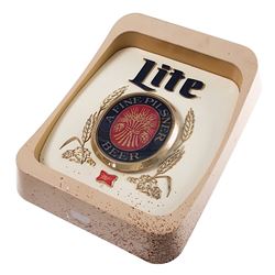 Banshee (TV) - The "Forge" Bar Miller Light Beer Sign - 19587